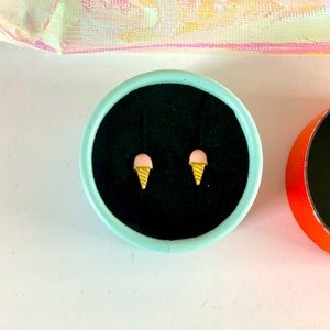 Rowan Ice Cream Cone Studs